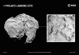 Illustration for article titled ESA announces comet landing site, shows spectacular photos